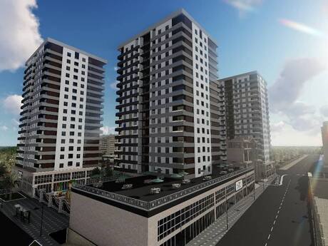 1 otaqlı yeni tikili - Memar Əcəmi m. - 62.7 m²