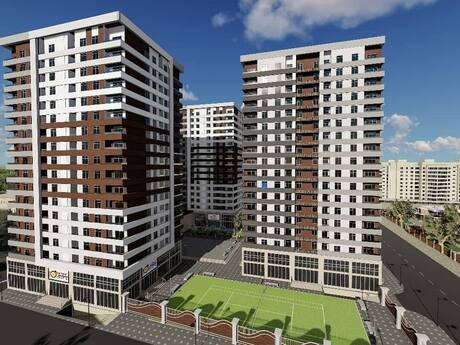 1 otaqlı yeni tikili - Memar Əcəmi m. - 62.7 m²