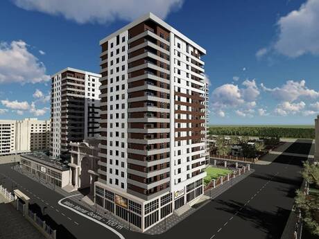 1 otaqlı yeni tikili - Memar Əcəmi m. - 62.7 m²