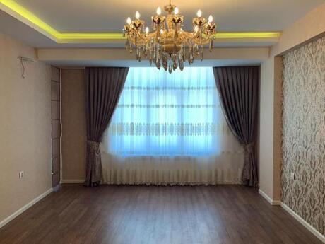 3 otaqlı yeni tikili - Şah İsmayıl Xətai m. - 125 m²