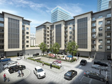 3 otaqlı yeni tikili - Ağ şəhər  - 135 m²