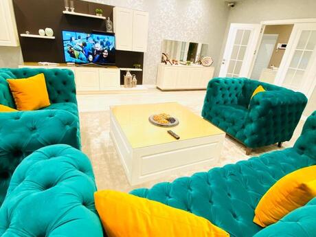 3 otaqlı yeni tikili - Şah İsmayıl Xətai m. - 156 m²