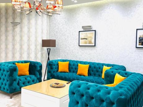 3 otaqlı yeni tikili - Şah İsmayıl Xətai m. - 156 m²