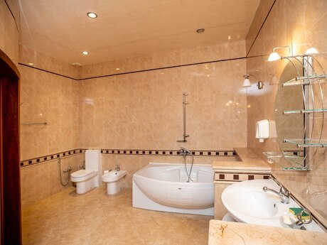 6 otaqlı həyət evi/bağ evi - Badamdar q. - 460 m²