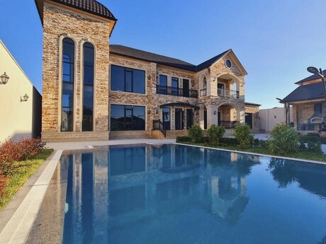 5 otaqlı həyət evi/bağ evi - Mərdəkan q. - 290 m²