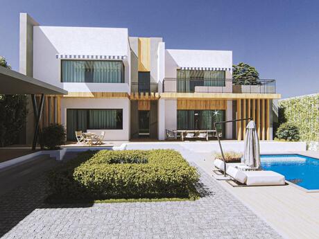 5 otaqlı həyət evi/bağ evi - Mərdəkan q. - 260 m²