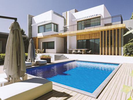 5 otaqlı həyət evi/bağ evi - Mərdəkan q. - 260 m²