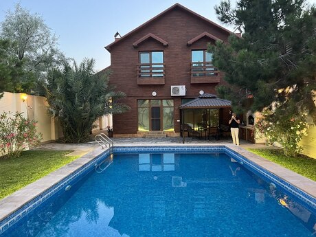 4 otaqlı həyət evi/bağ evi - Mərdəkan q. - 260 m²