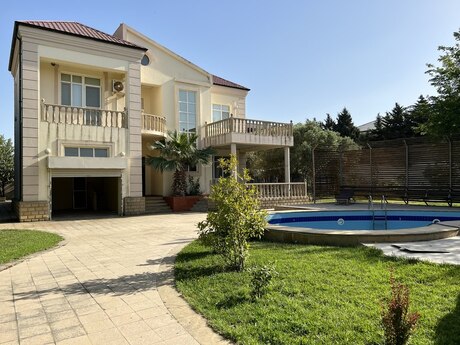 7 otaqlı həyət evi/bağ evi - Bilgəh q. - 440 m²