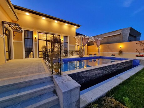 4 otaqlı həyət evi/bağ evi - Mərdəkan q. - 200 m²