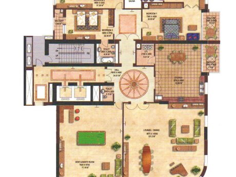 5 otaqlı yeni tikili - Nəsimi r. - 446 m²