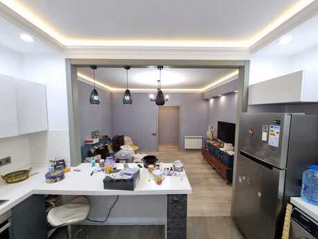 3 otaqlı yeni tikili - Nərimanov r. - 88 m²