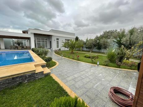 Mərdəkanda 4 otaqlı həyət evi kirayə verilir, 250 m², 1 000 AZN/ay, şəkil 2 / 12