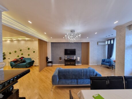 4 otaqlı yeni tikili - İnşaatçılar m. - 204 m²