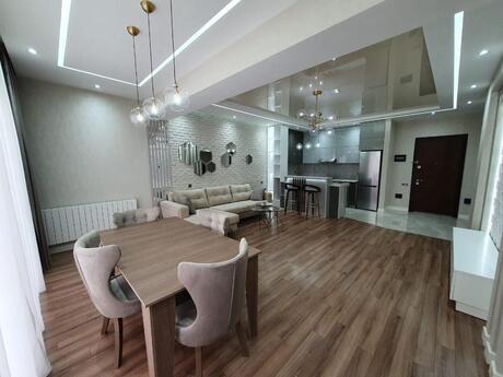 2 otaqlı yeni tikili - Şah İsmayıl Xətai m. - 78 m²