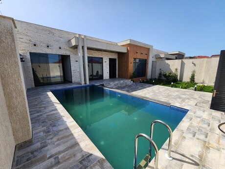 4 otaqlı həyət evi/bağ evi - Mərdəkan q. - 240 m²