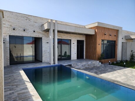 4 otaqlı həyət evi/bağ evi - Mərdəkan q. - 240 m²