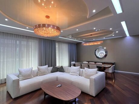 3-room new-build apartment for rent in Port Baku Residence, 185 m², 5 500 AZN/mo, photo 5 / 12