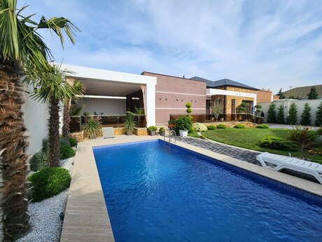 4 otaqlı həyət evi/bağ evi - Mərdəkan q. - 280 m²