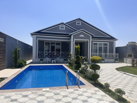 4 otaqlı həyət evi/bağ evi - Mərdəkan q. - 180 m²