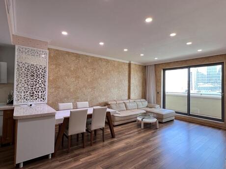 2-room new-build apartment for rent in Port Baku Residence, 96 m², 2 800 AZN/mo, photo 5 / 12