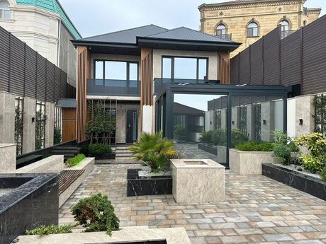 5 otaqlı həyət evi/bağ evi - Badamdar q. - 200 m²