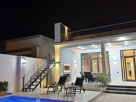 4 otaqlı həyət evi/bağ evi - Mərdəkan q. - 150 m²