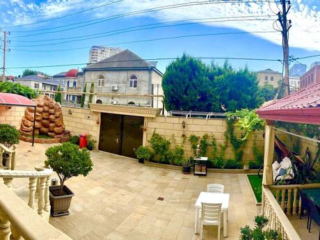 9 otaqlı həyət evi/bağ evi - Qara Qarayev m. - 800 m²