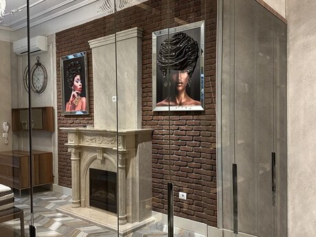 9 otaqlı həyət evi/bağ evi - Nəsimi r. - 450 m²