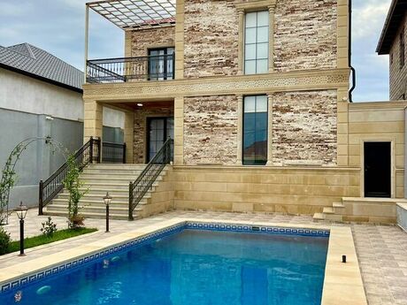 5 otaqlı həyət evi/bağ evi - Mərdəkan q. - 200 m²