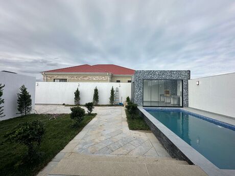 4 otaqlı həyət evi/bağ evi - Mərdəkan q. - 180 m²