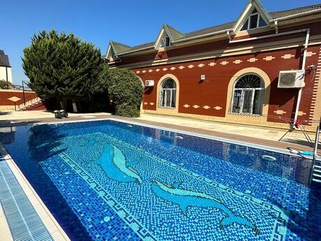 10 otaqlı həyət evi/bağ evi - Fatmayı q. - 585 m²