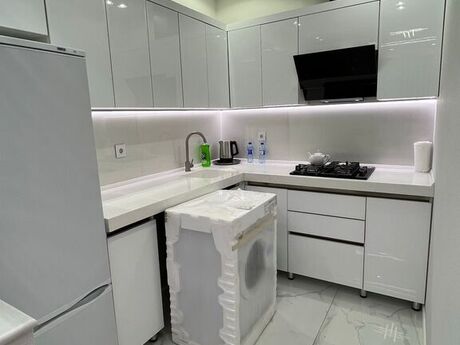 2 otaqlı yeni tikili - Şah İsmayıl Xətai m. - 65 m²