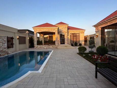 4 otaqlı həyət evi/bağ evi - Mərdəkan q. - 250 m²