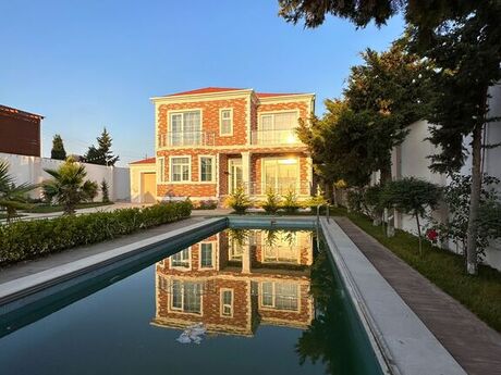 6 otaqlı həyət evi/bağ evi - Mərdəkan q. - 230 m²