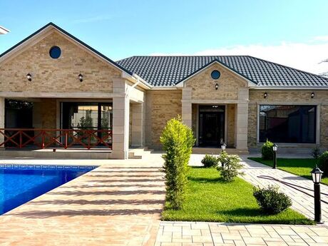 4 otaqlı həyət evi/bağ evi - Mərdəkan q. - 180 m²