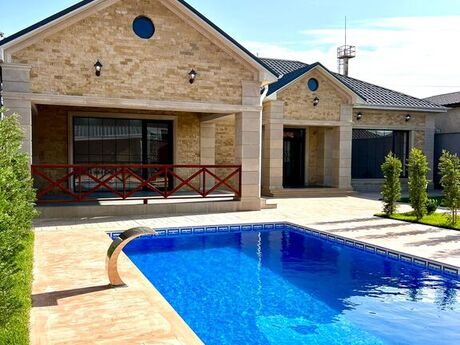 4 otaqlı həyət evi/bağ evi - Mərdəkan q. - 180 m²