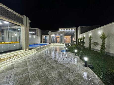 4 otaqlı həyət evi/bağ evi - Mərdəkan q. - 180 m²