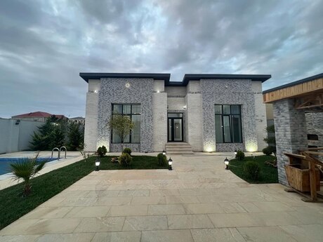 4 otaqlı həyət evi/bağ evi - Mərdəkan q. - 200 m²