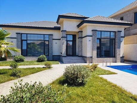 4 otaqlı həyət evi/bağ evi - Mərdəkan q. - 160 m²