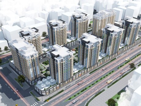 3-room apartment, 82,3 m², Eleven Park: 268 298 ₼ 5