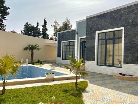 4 otaqlı həyət evi/bağ evi - Mərdəkan q. - 112 m²