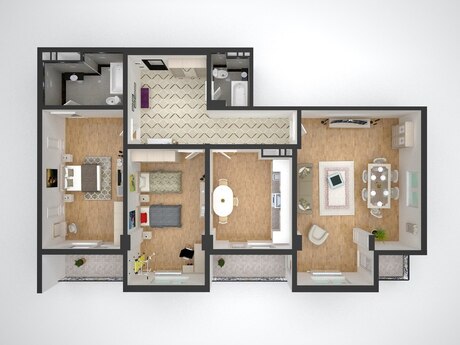 3-room apartment, 153 m², Zirvə Park: 505 000 ₼ 5