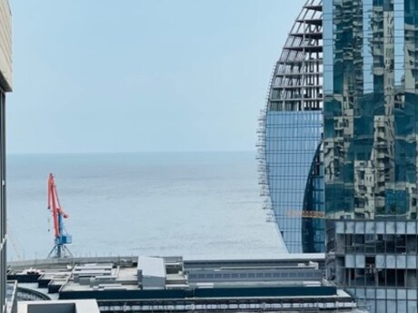 3-room new-build apartment for rent in Port Baku Residence, 114 m², 3 500 AZN/mo, photo 2 / 12
