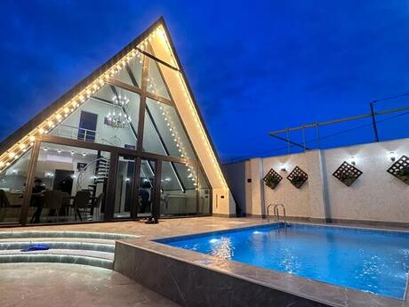 3 otaqlı həyət evi/bağ evi - Mərdəkan q. - 140 m²