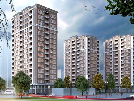 2 otaqlı yeni tikili - Nərimanov r. - 84.3 m²