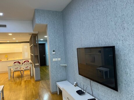 2-room new-build apartment for rent in Port Baku Residence, 88 m², 2 500 AZN/mo, photo 3 / 12