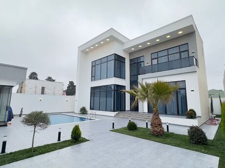 6 otaqlı həyət evi/bağ evi - Mərdəkan q. - 450 m²