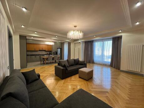 3 otaqlı yeni tikili - Şah İsmayıl Xətai m. - 212 m²