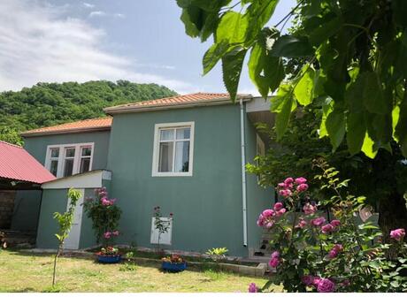 4 otaqlı həyət evi/bağ evi - Qax - 120 m²